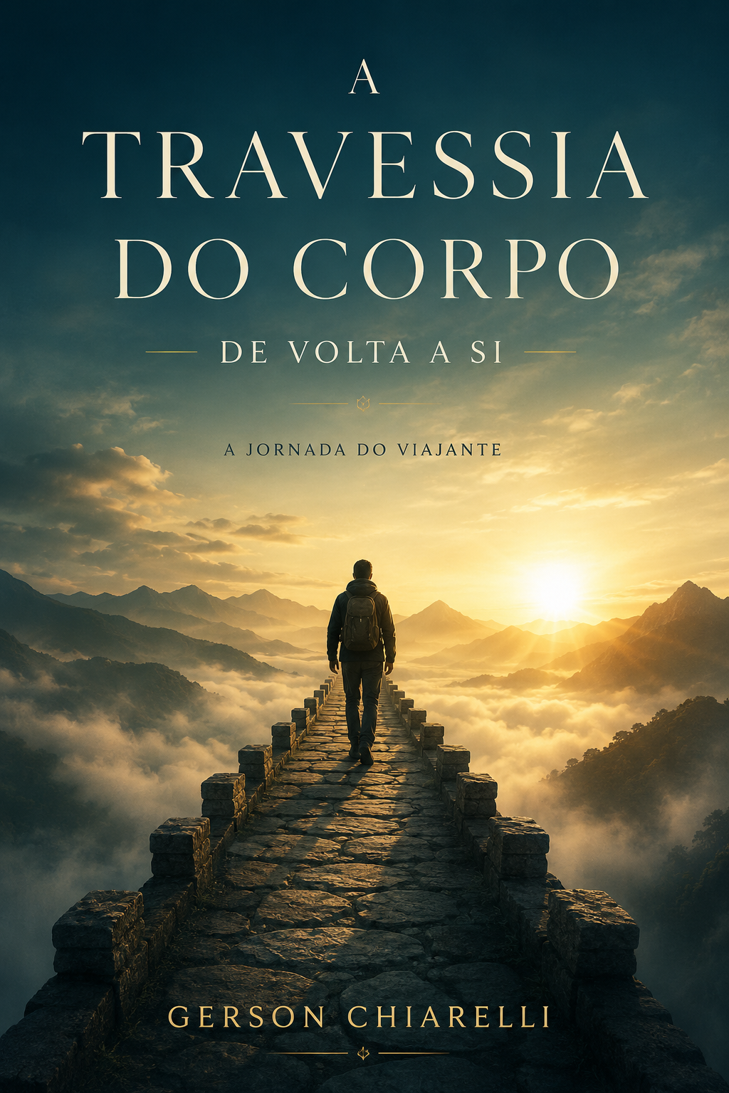 Capa do livro A Travessia do Corpo — De Volta a Si, de Gerson Chiarelli